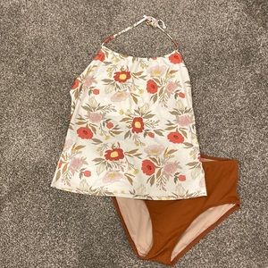 Like Ricki modest tankini. XL. Floral